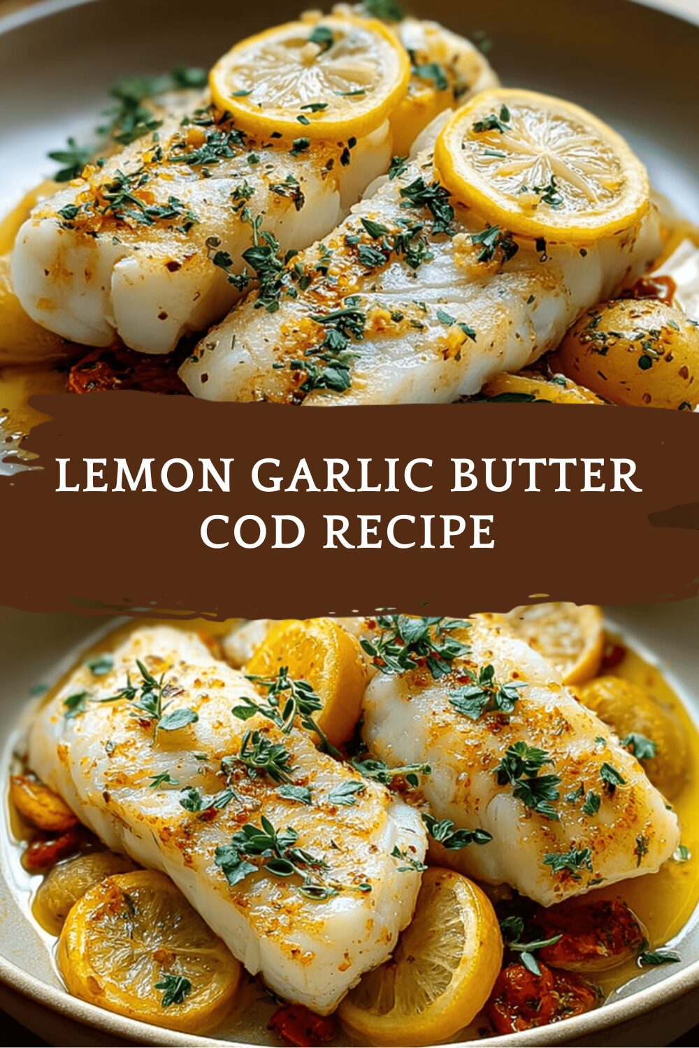 Lemon Garlic Butter Cod Recipe