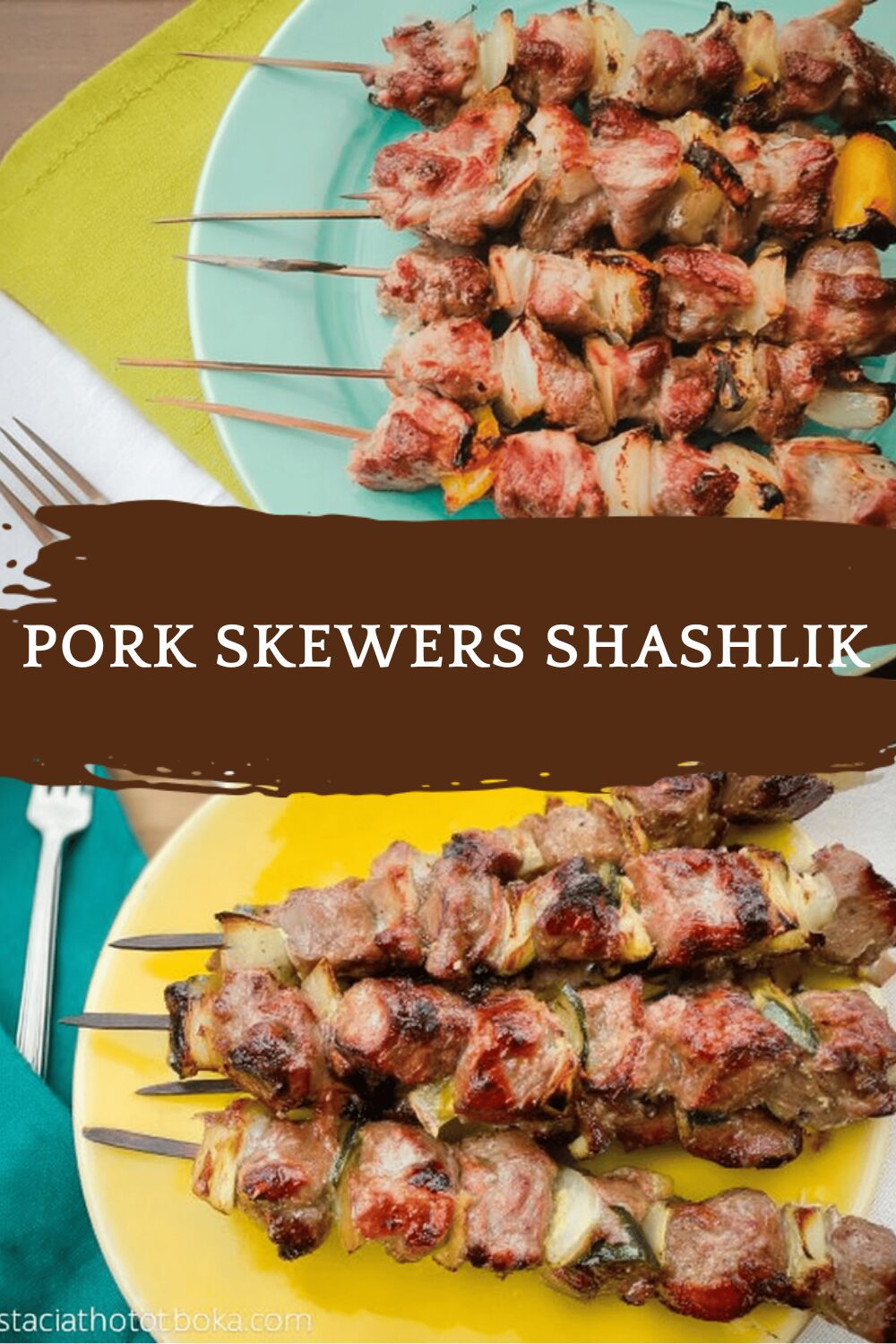 Pork Skewers Shashlik