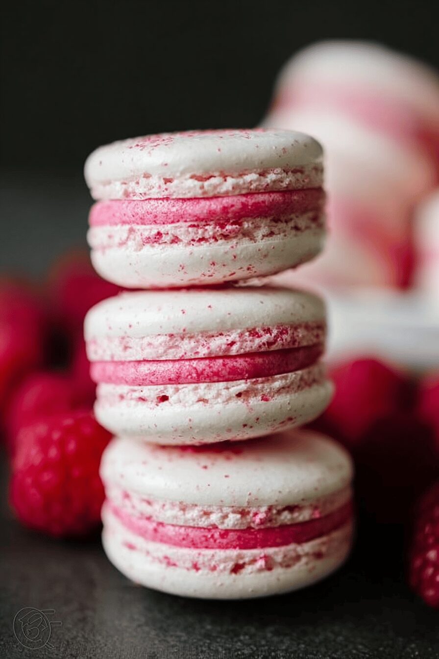 Raspberry Macarons Recipe With Easy Step By Step Instructions