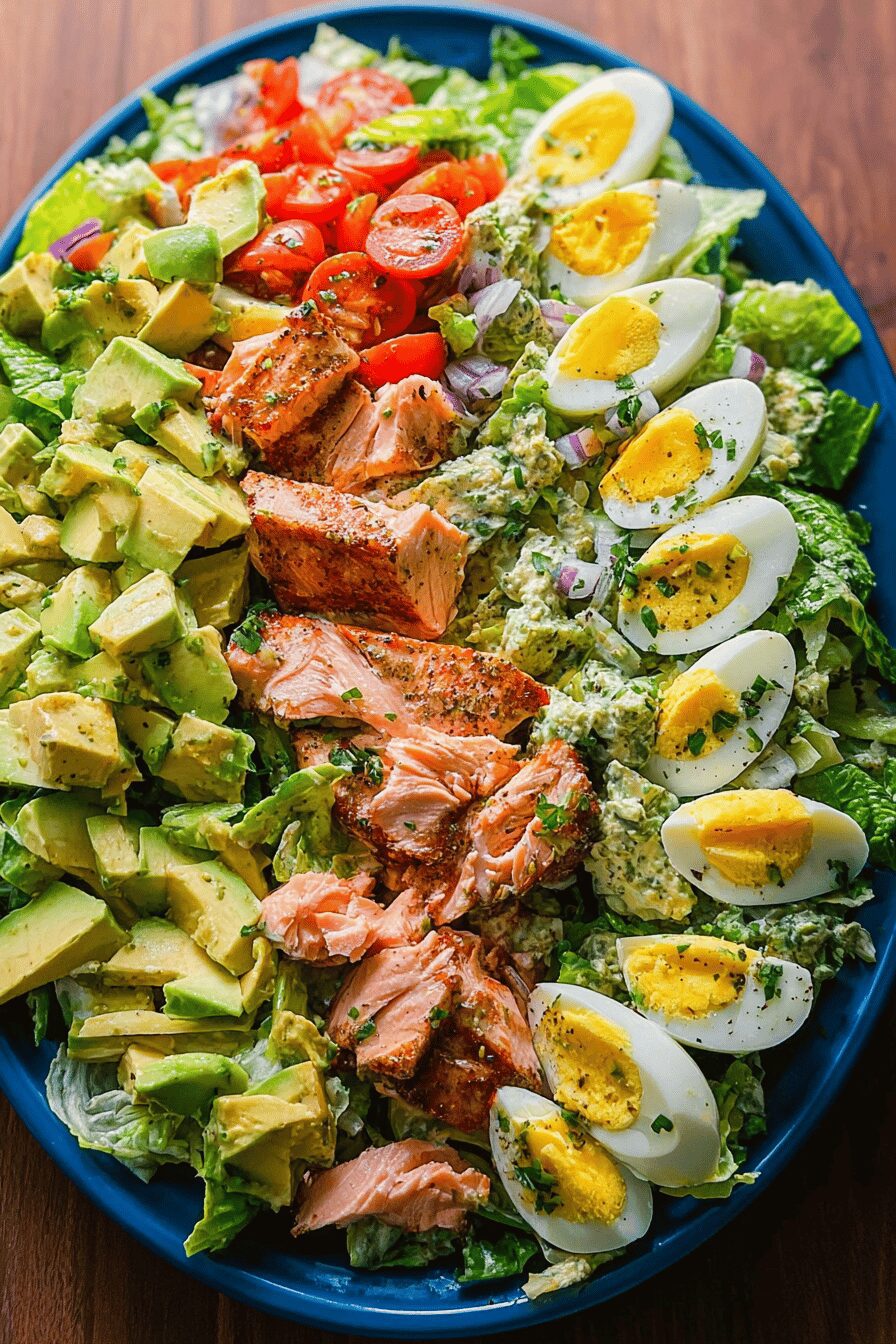 Salmon Cobb Salad