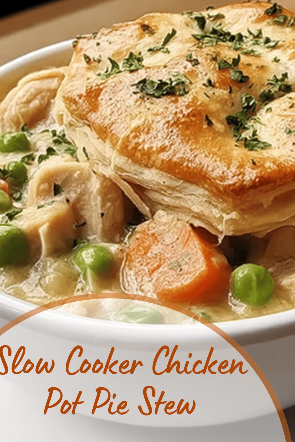 Slow Cooker Chicken Pot Pie Stew