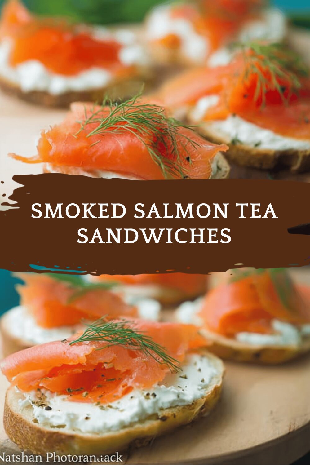 Smoked Salmon Tea Sandwiches