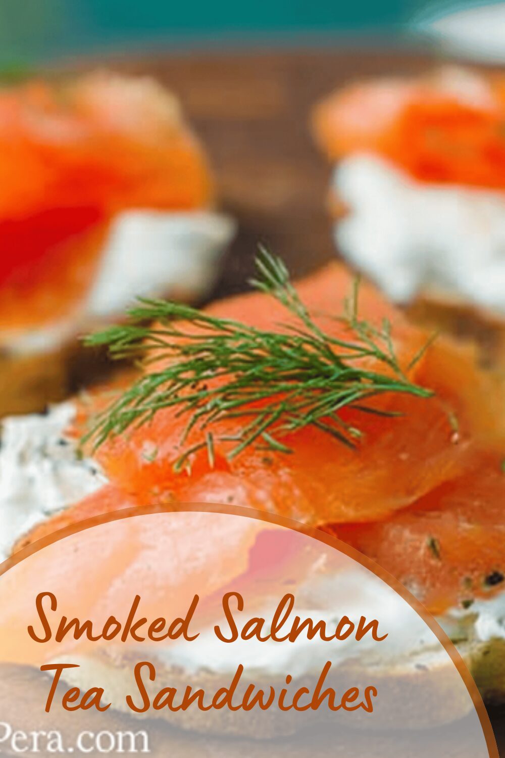Smoked Salmon Tea Sandwiches