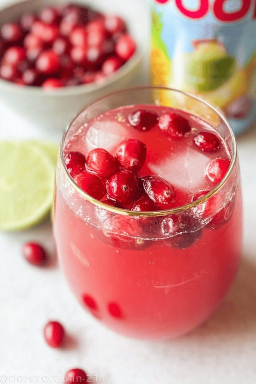 Sparkling Cranberry Pineapple Punch