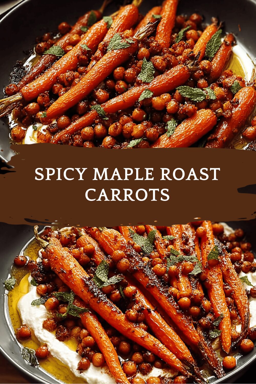 Spicy Maple Roast Carrots