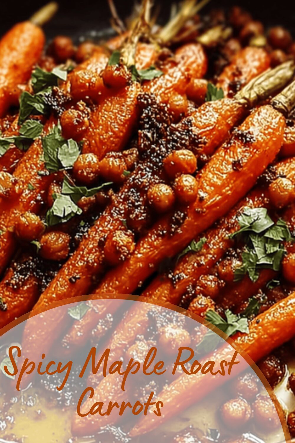 Spicy Maple Roast Carrots
