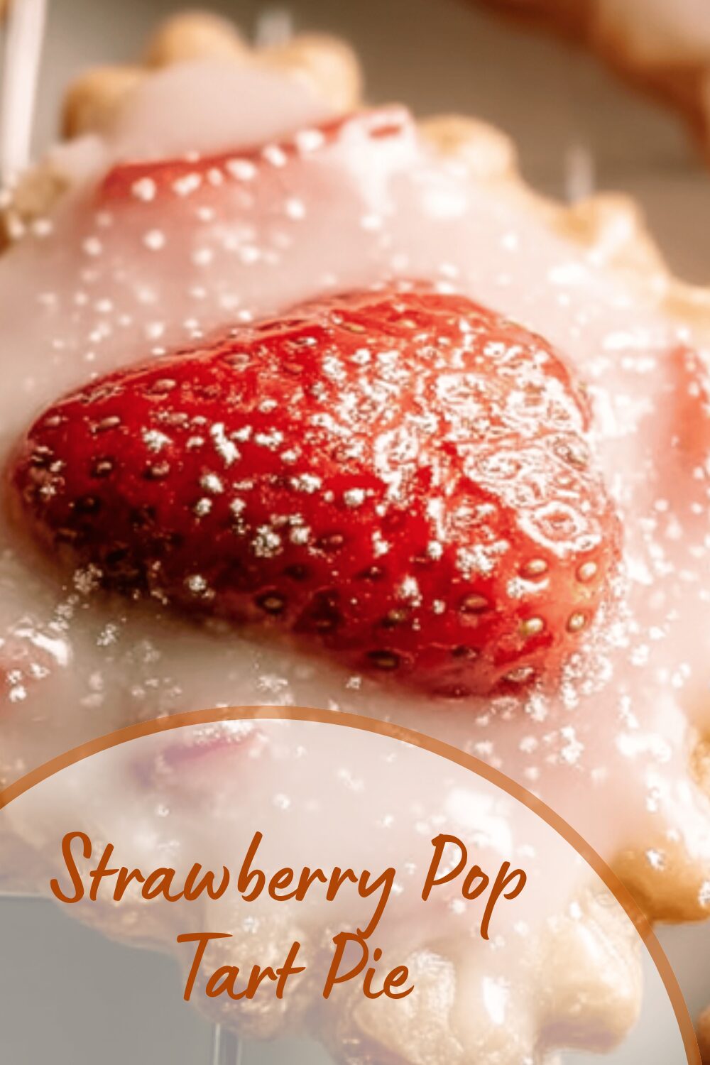 Strawberry Pop Tart Pie