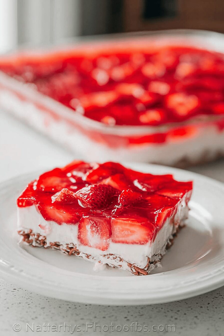 Strawberry Pretzel Salad