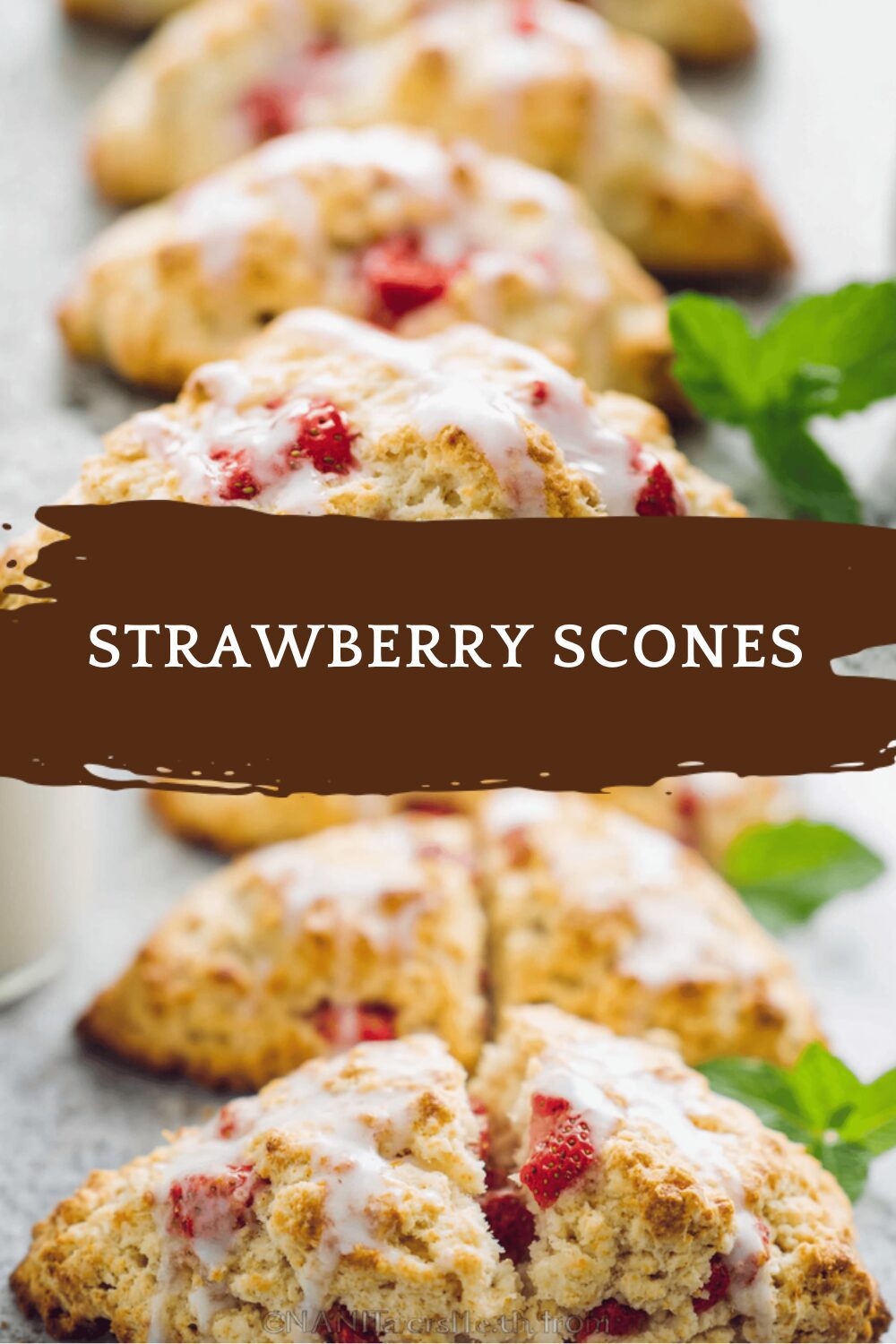 Strawberry Scones