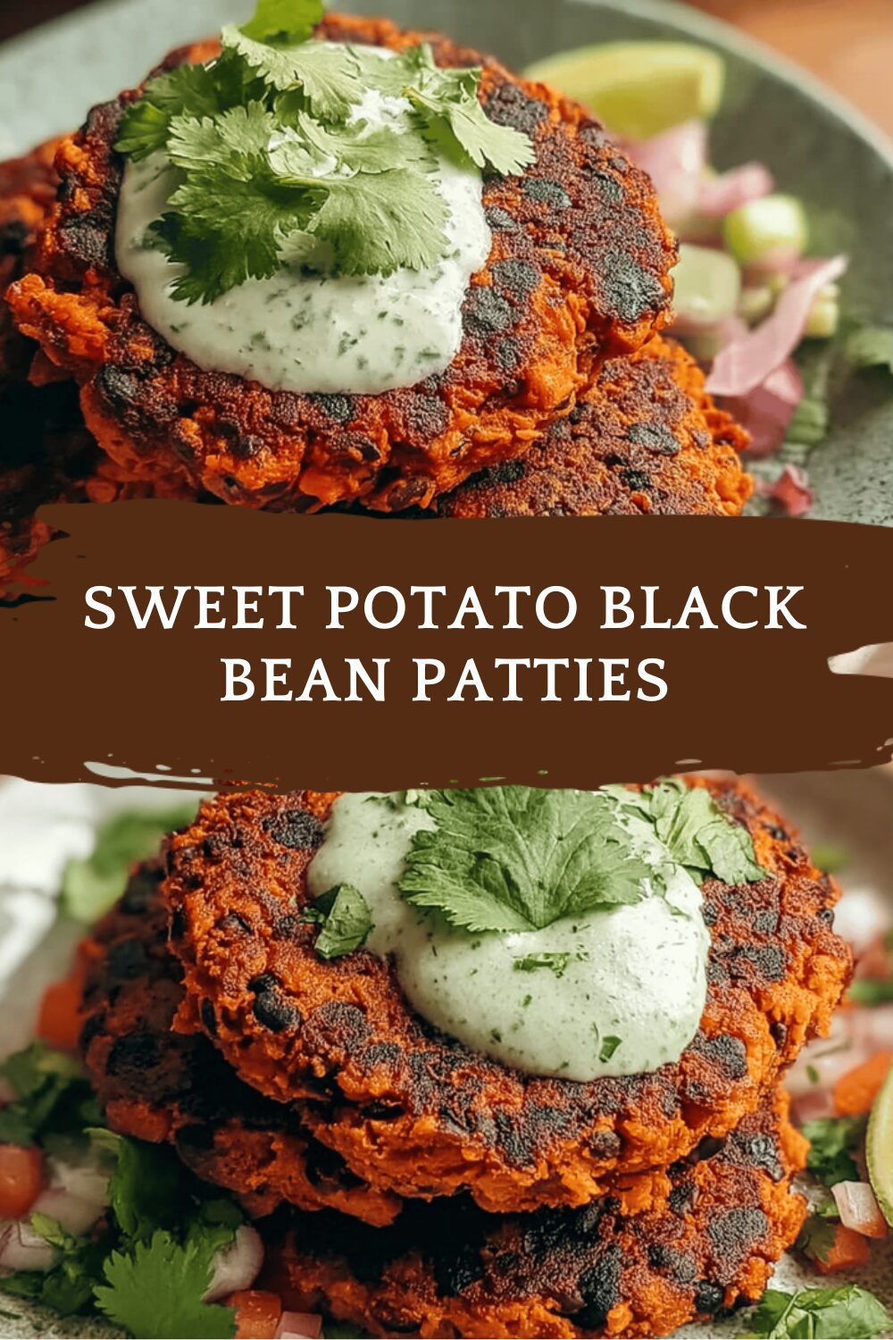 Sweet Potato Black Bean Patties
