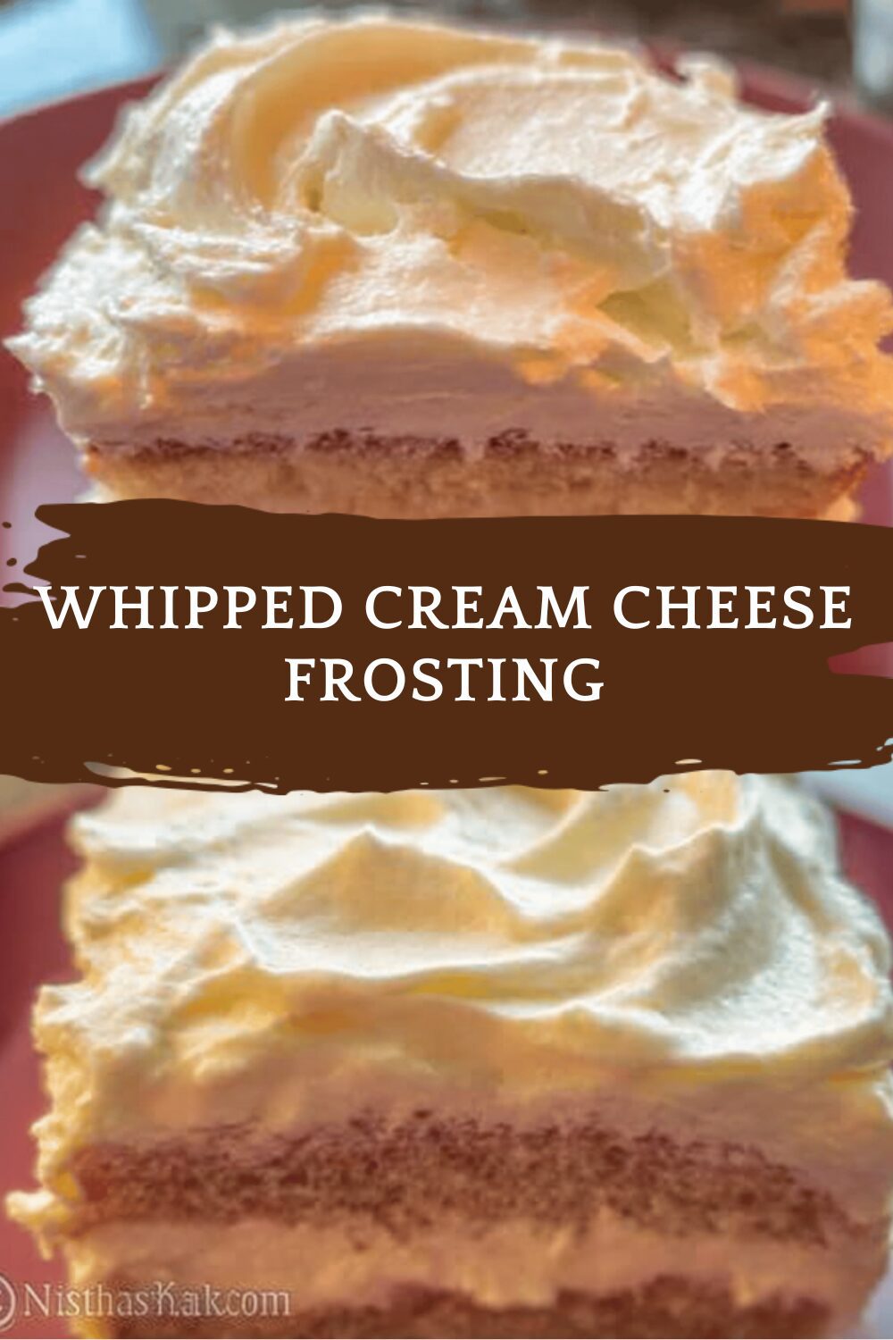 Whipped Cream Cheese Frosting