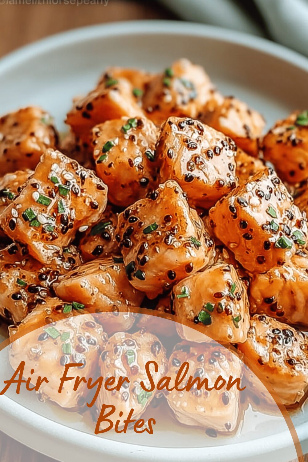 Air Fryer Salmon Bites