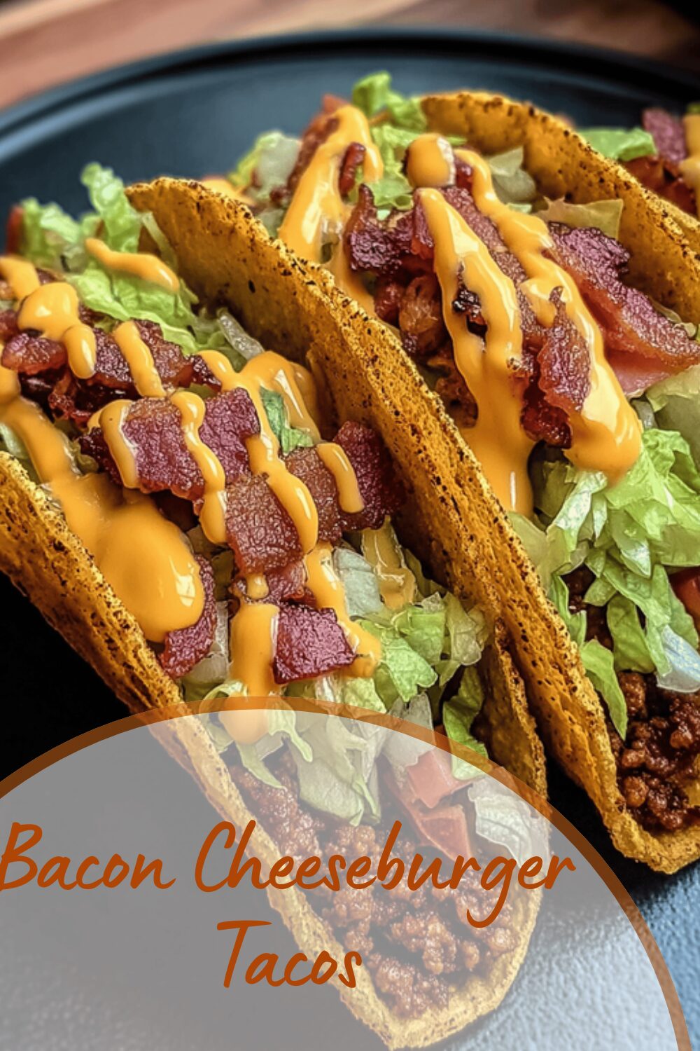 Bacon Cheeseburger Tacos