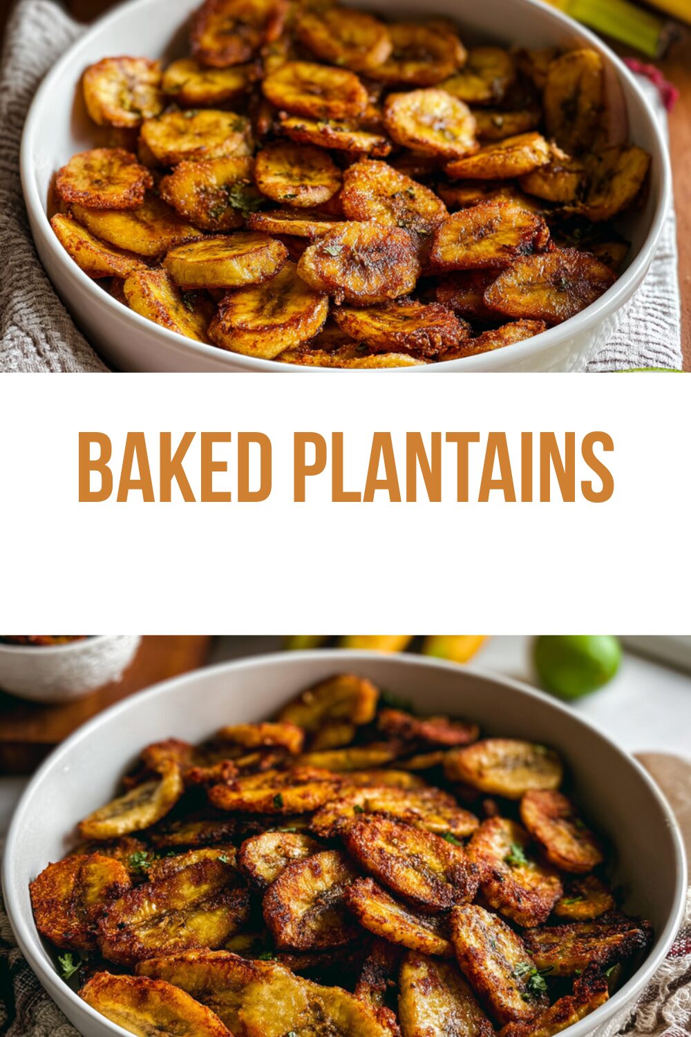 Baked Plantains