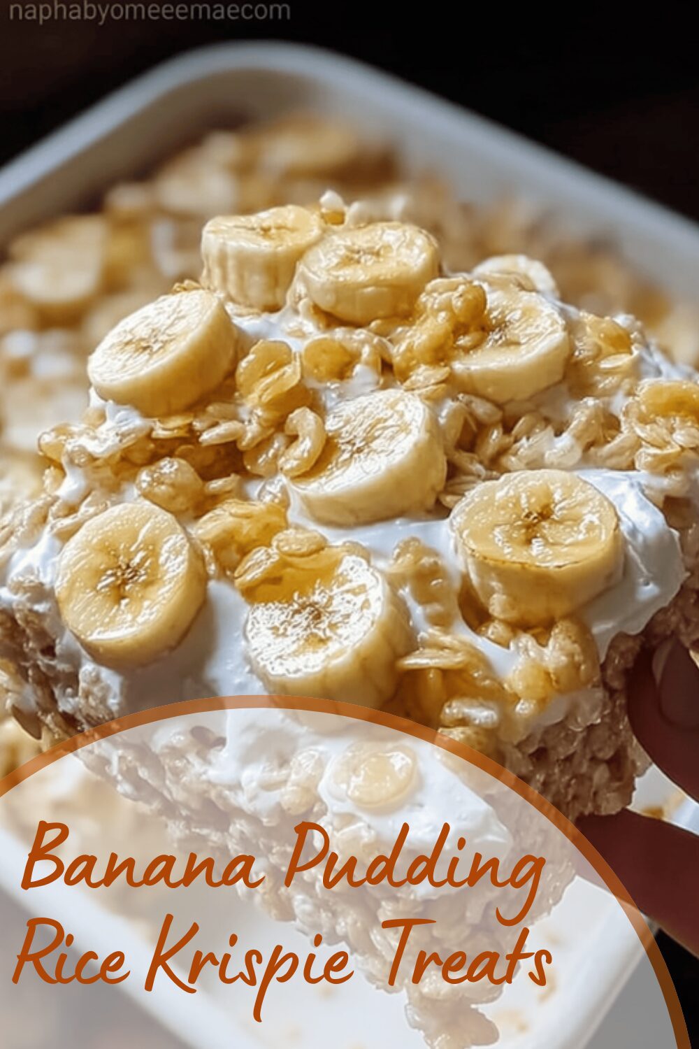 Banana Pudding Rice Krispie Treats