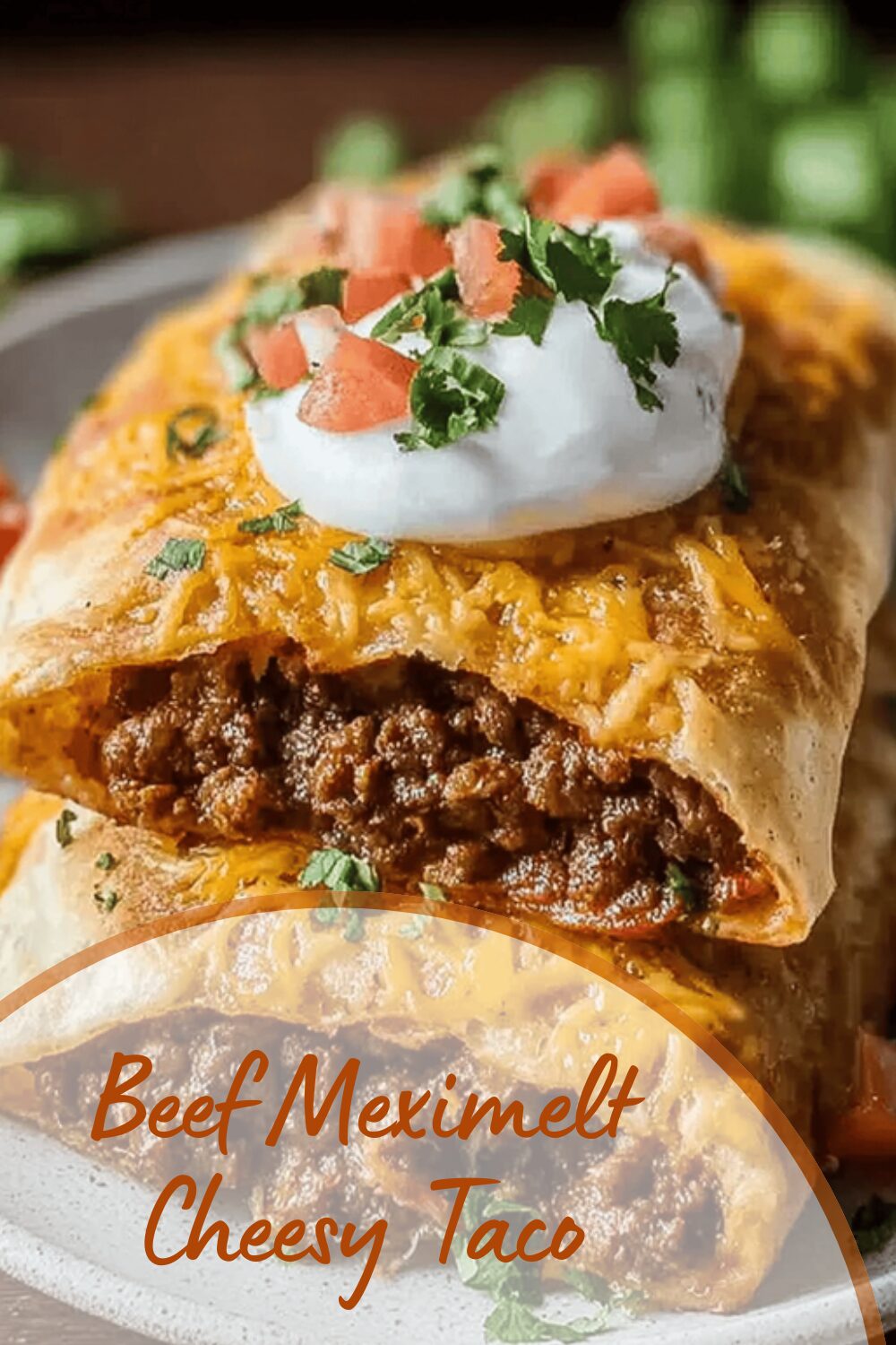 Beef Meximelt Cheesy Taco