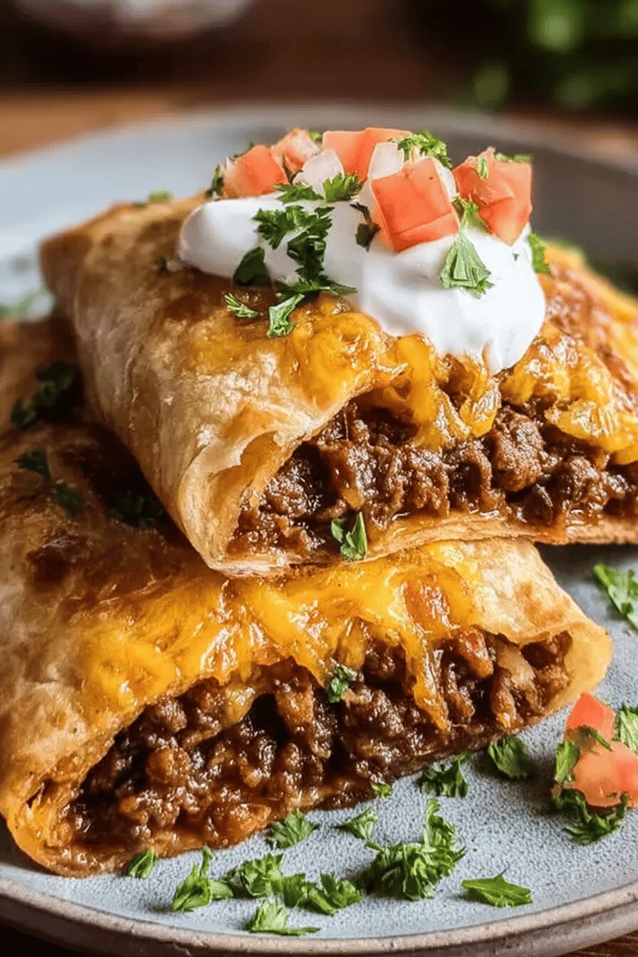 Beef Meximelt Cheesy Taco