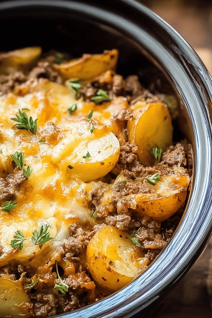 Beef Potato Slow Cooker