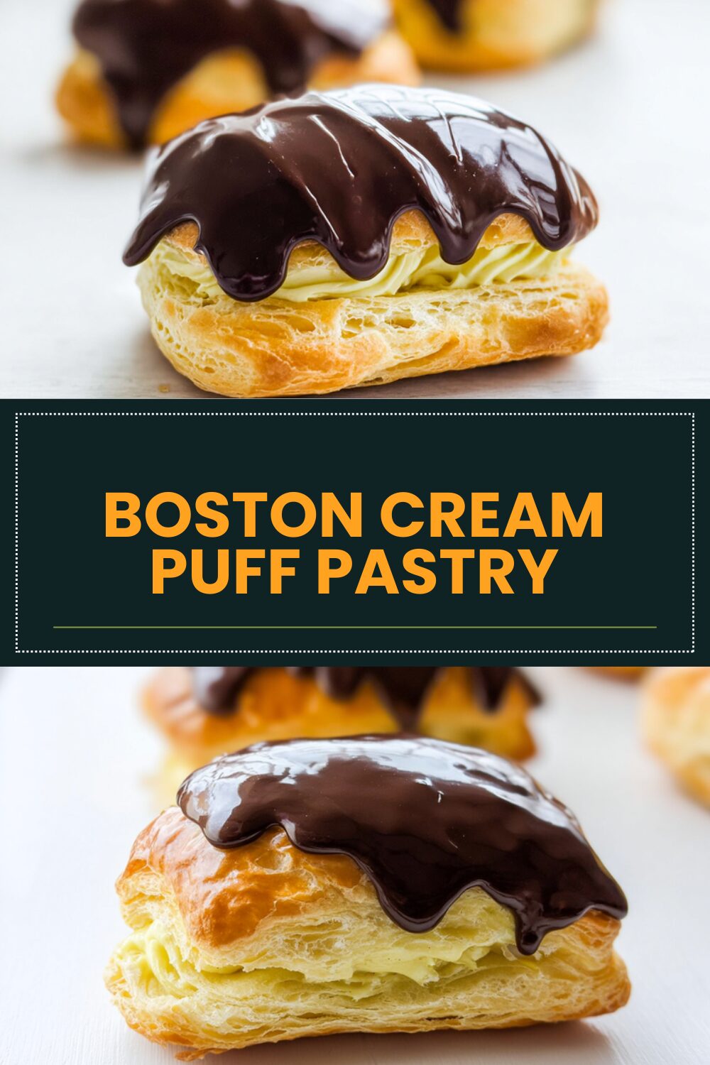 Boston Cream Puff Pastry