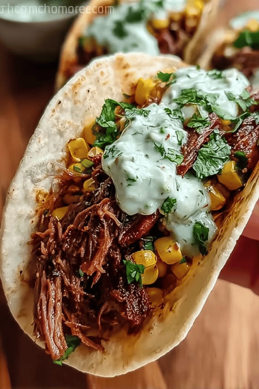 Braised Brisket Tacos