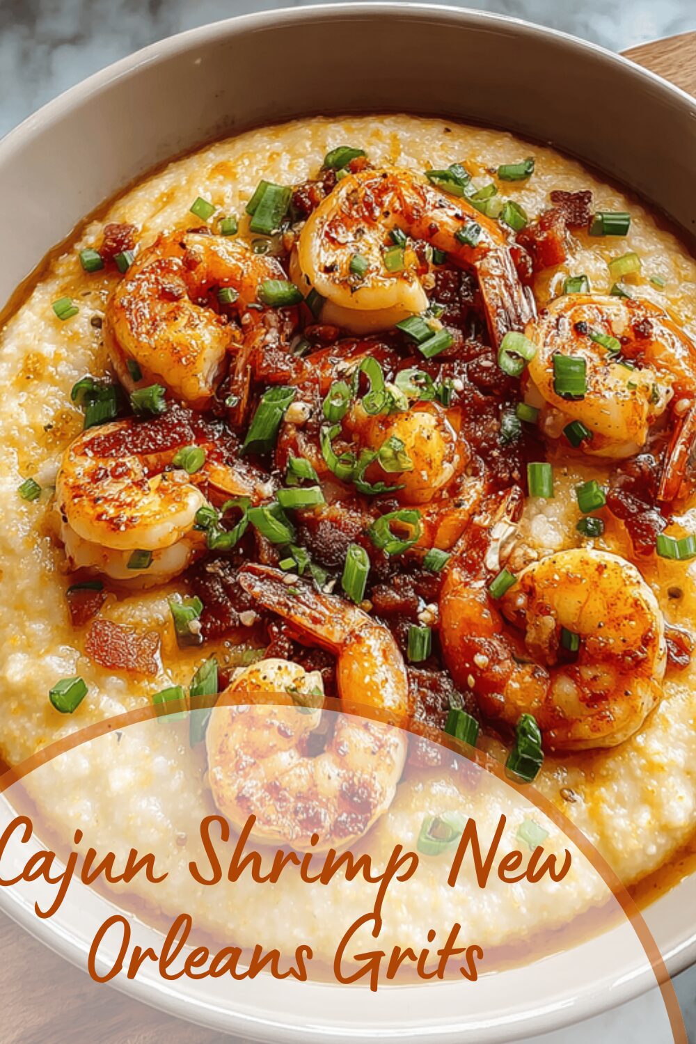 Cajun Shrimp New Orleans Grits