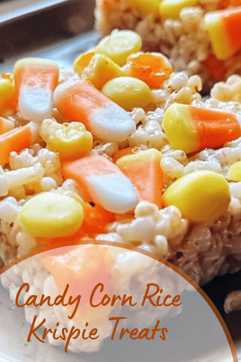 Candy Corn Rice Krispie Treats