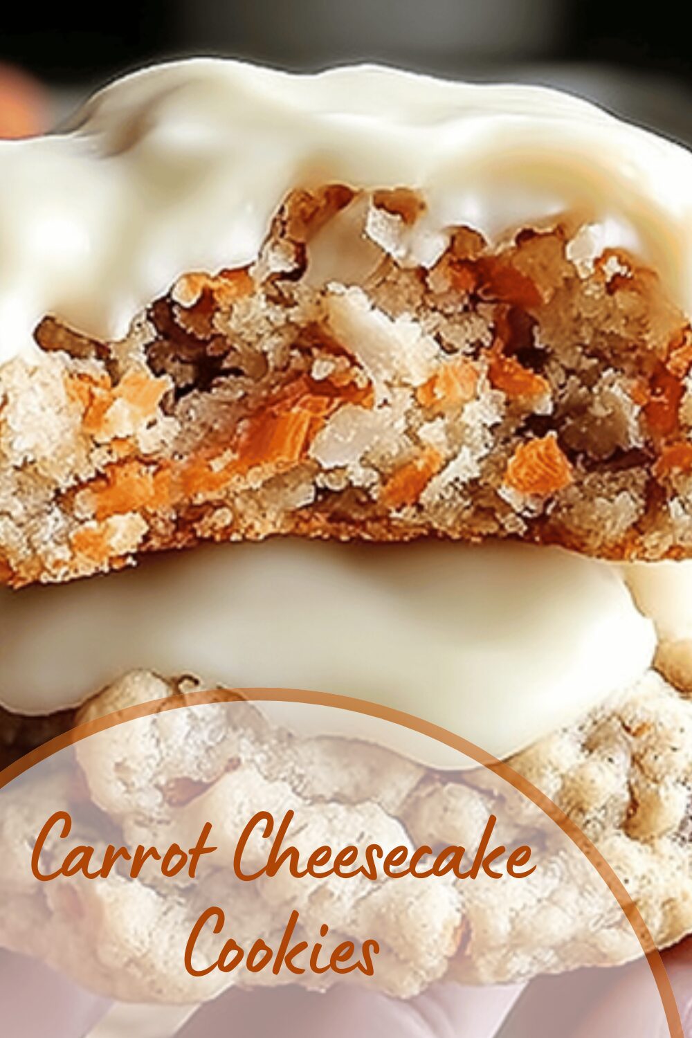 Carrot Cheesecake Cookies