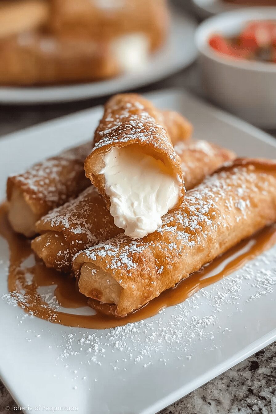Cheesecake Chimichangas