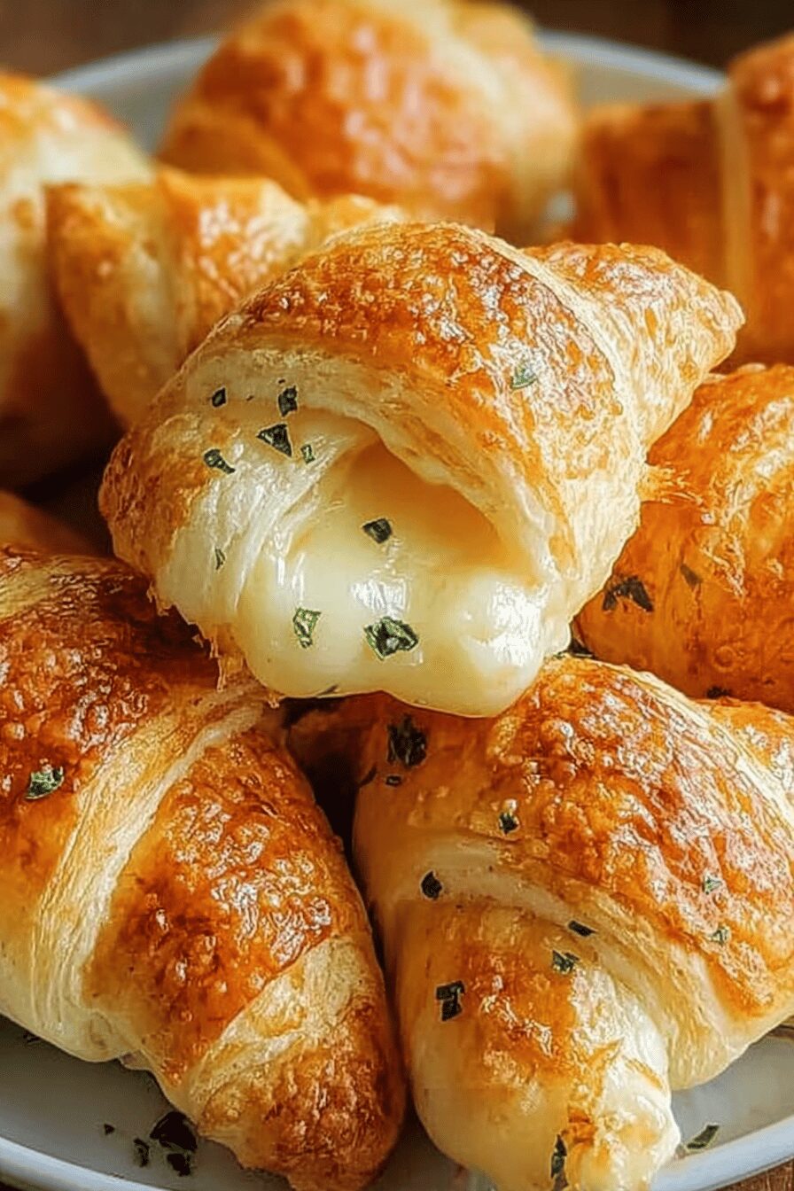 Cheesy Garlic Crescent Rolls