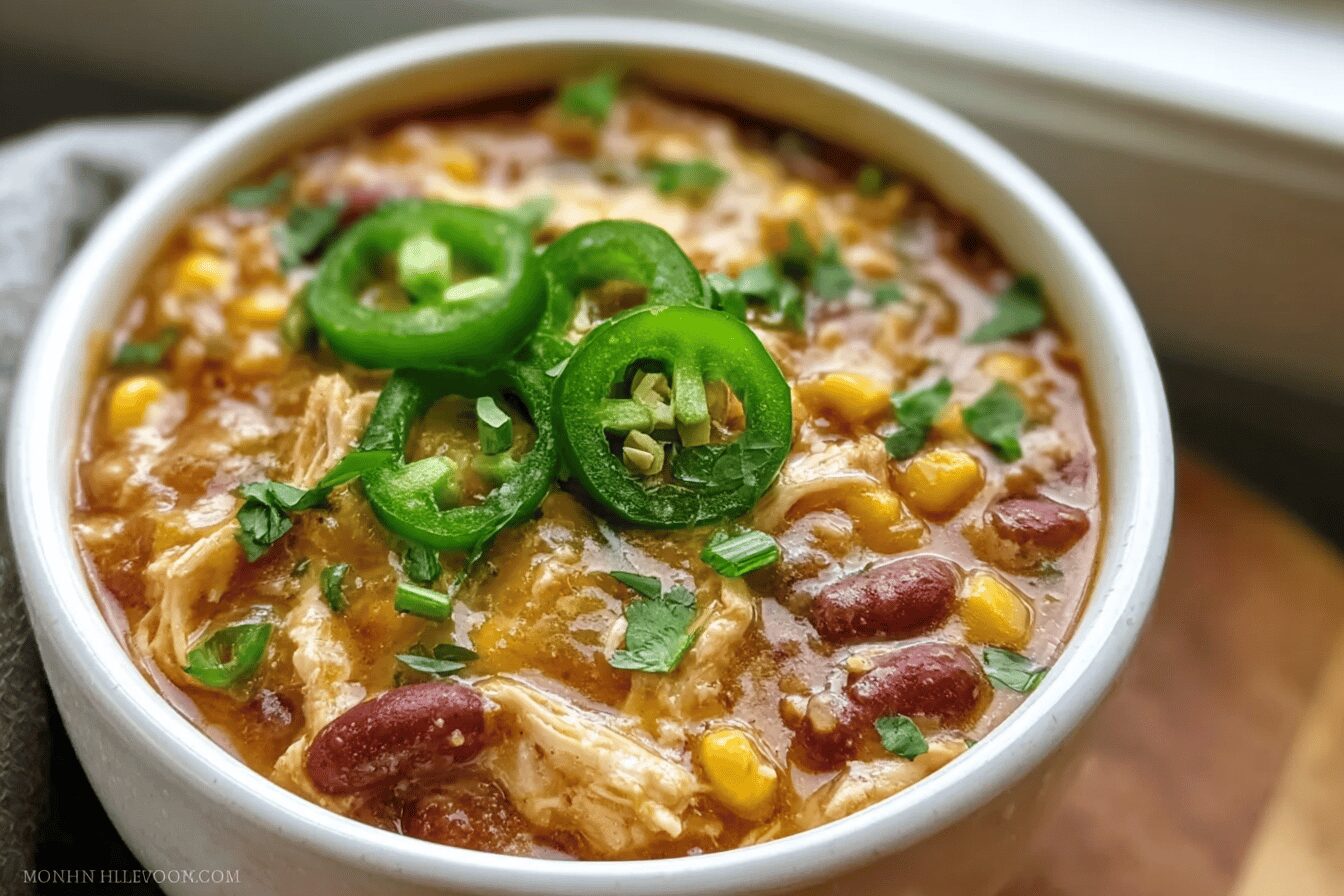 Chicken Jalapeno Popper Chili