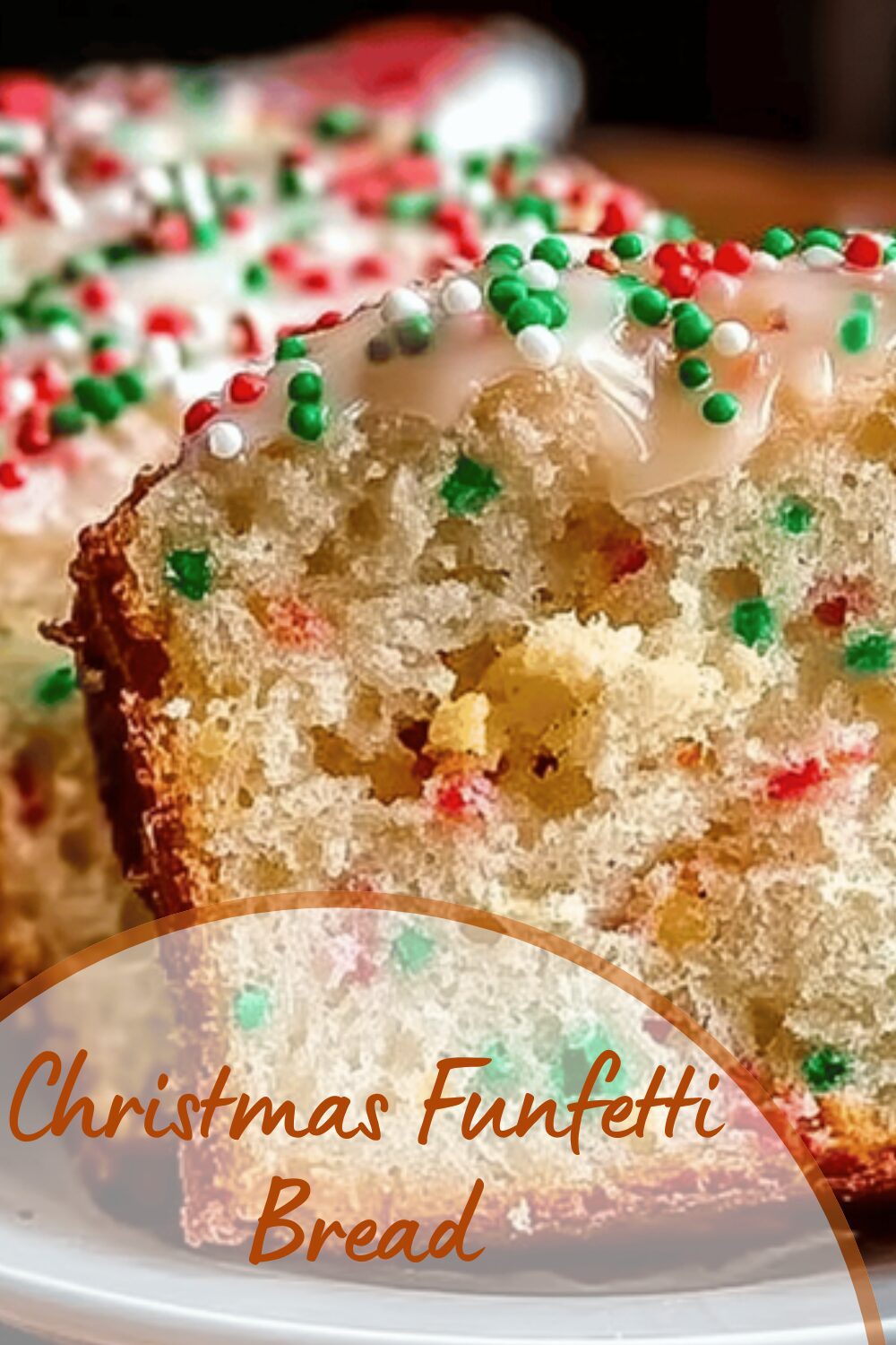 Christmas Funfetti Bread