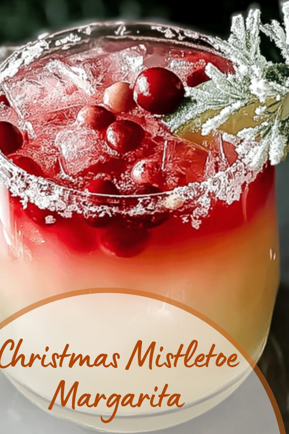 Christmas Mistletoe Margarita