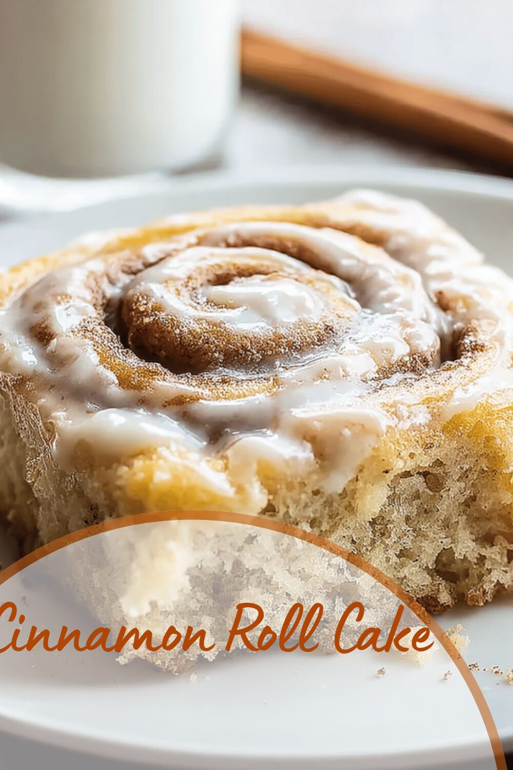 Cinnamon Roll Cake