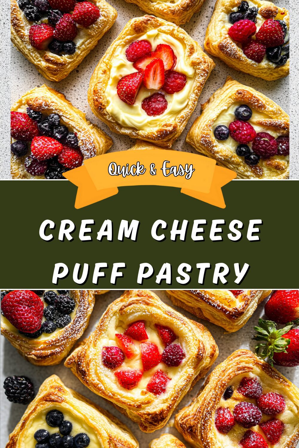 Cream Cheese Puff Pastry