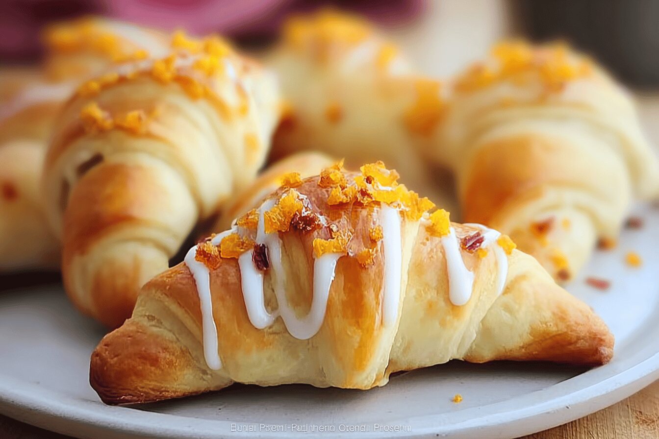 Cream Cheese Pumpkin Pie Crescent Rolls