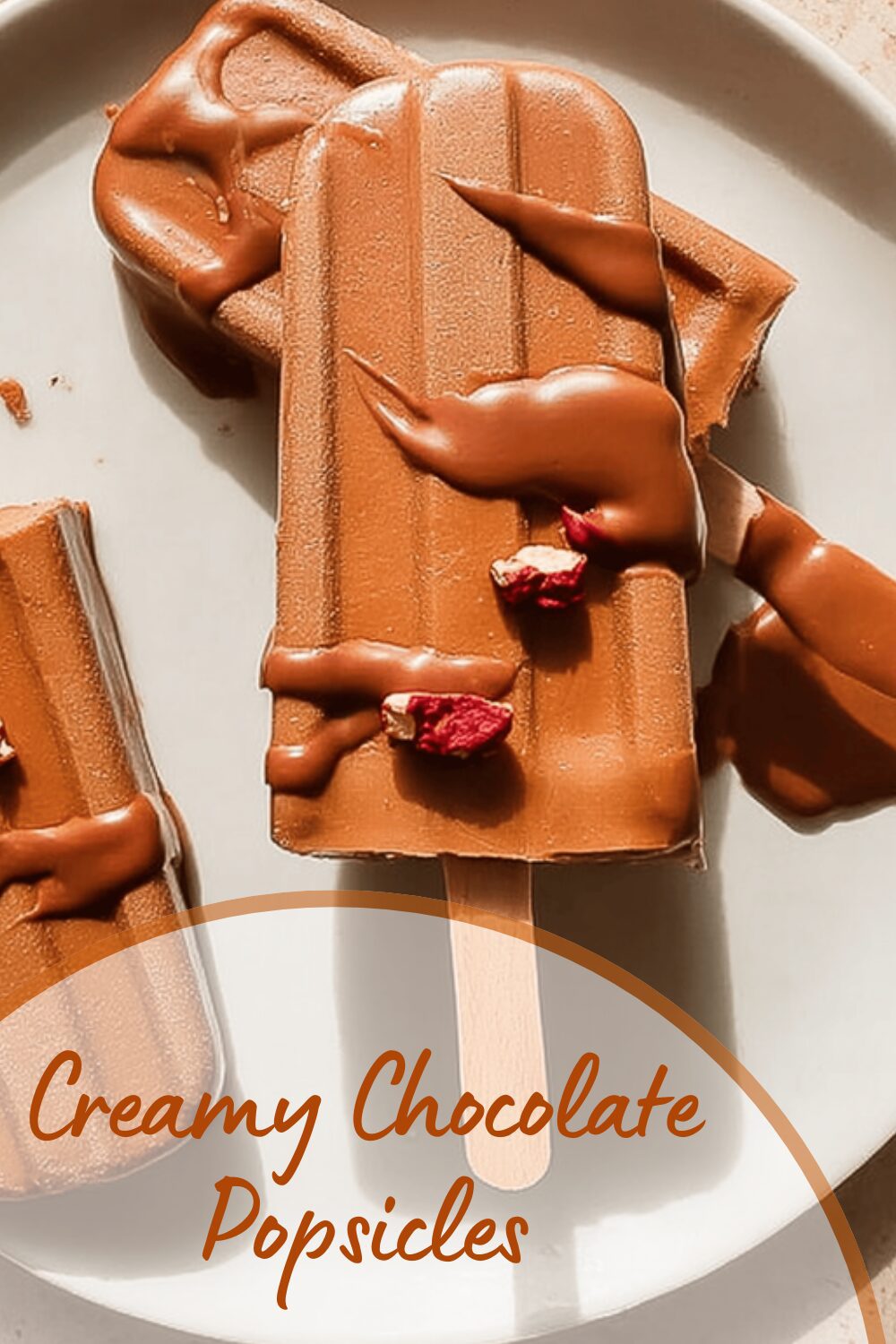 Creamy Chocolate Popsicles