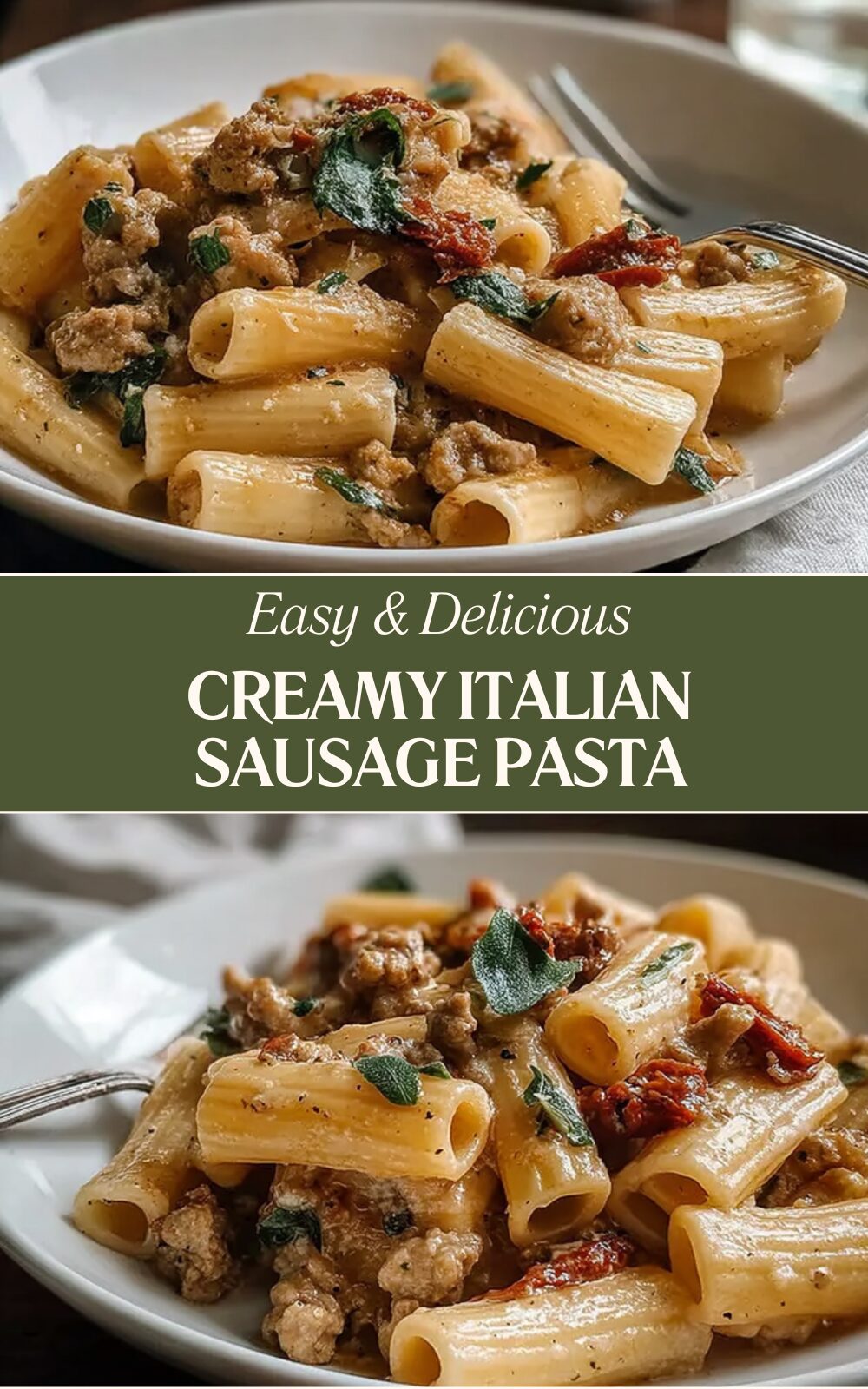 Creamy Italian Sausage Pasta