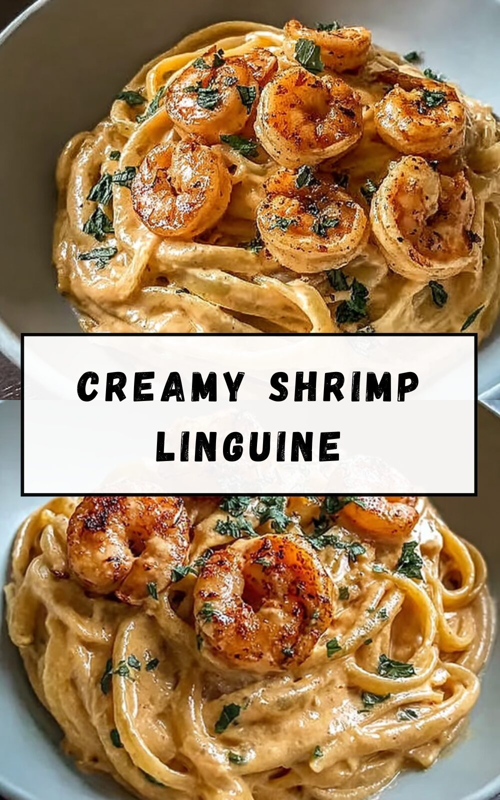 Creamy Shrimp Linguine
