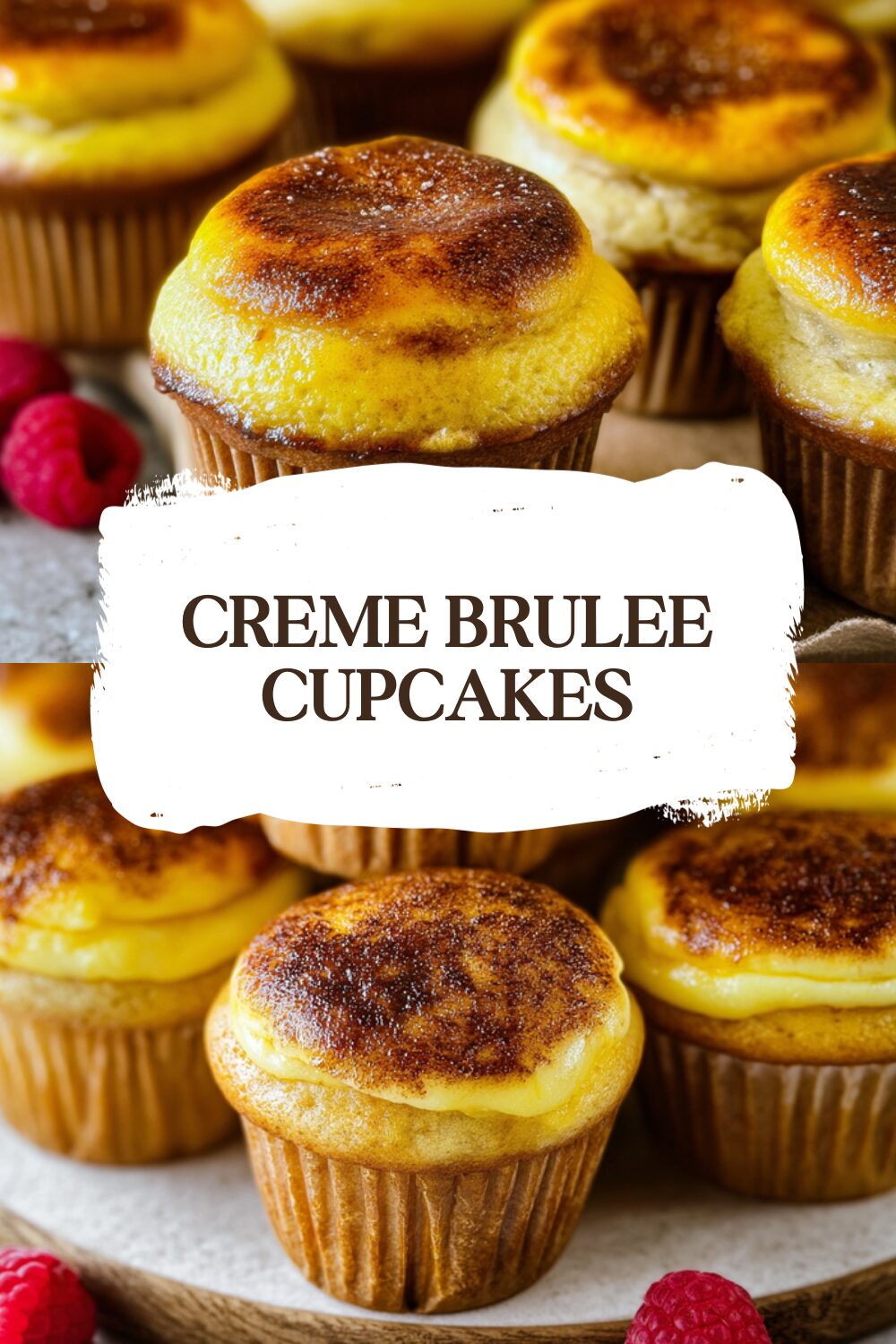 Creme Brulee Cupcakes