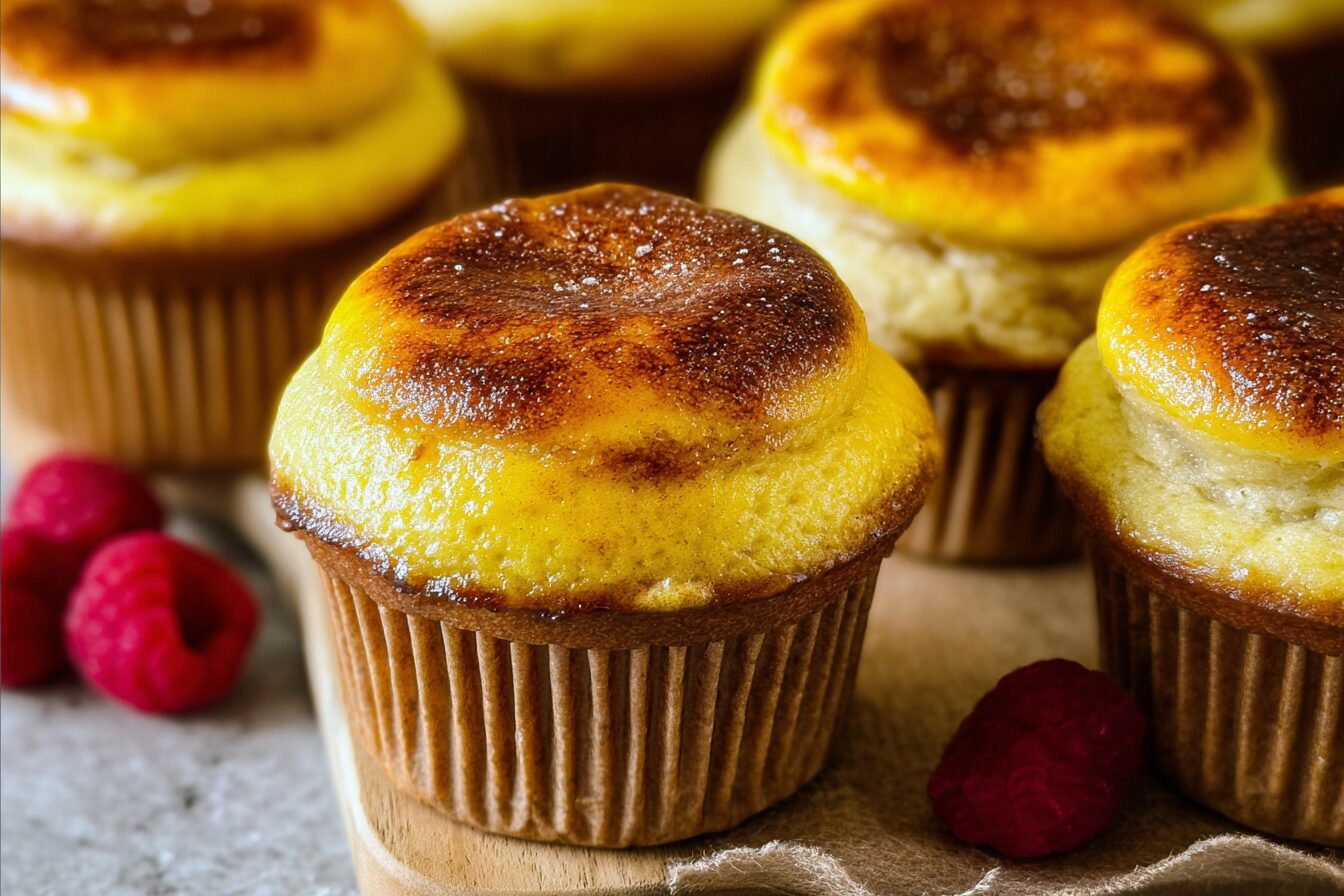 Creme Brulee Cupcakes