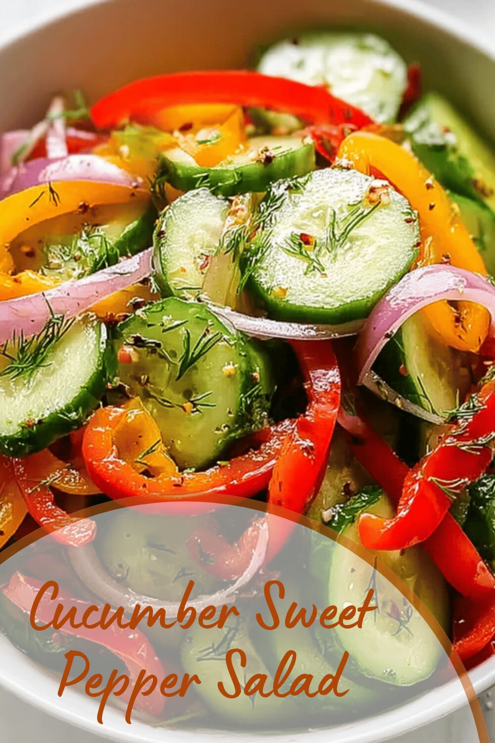Cucumber Sweet Pepper Salad