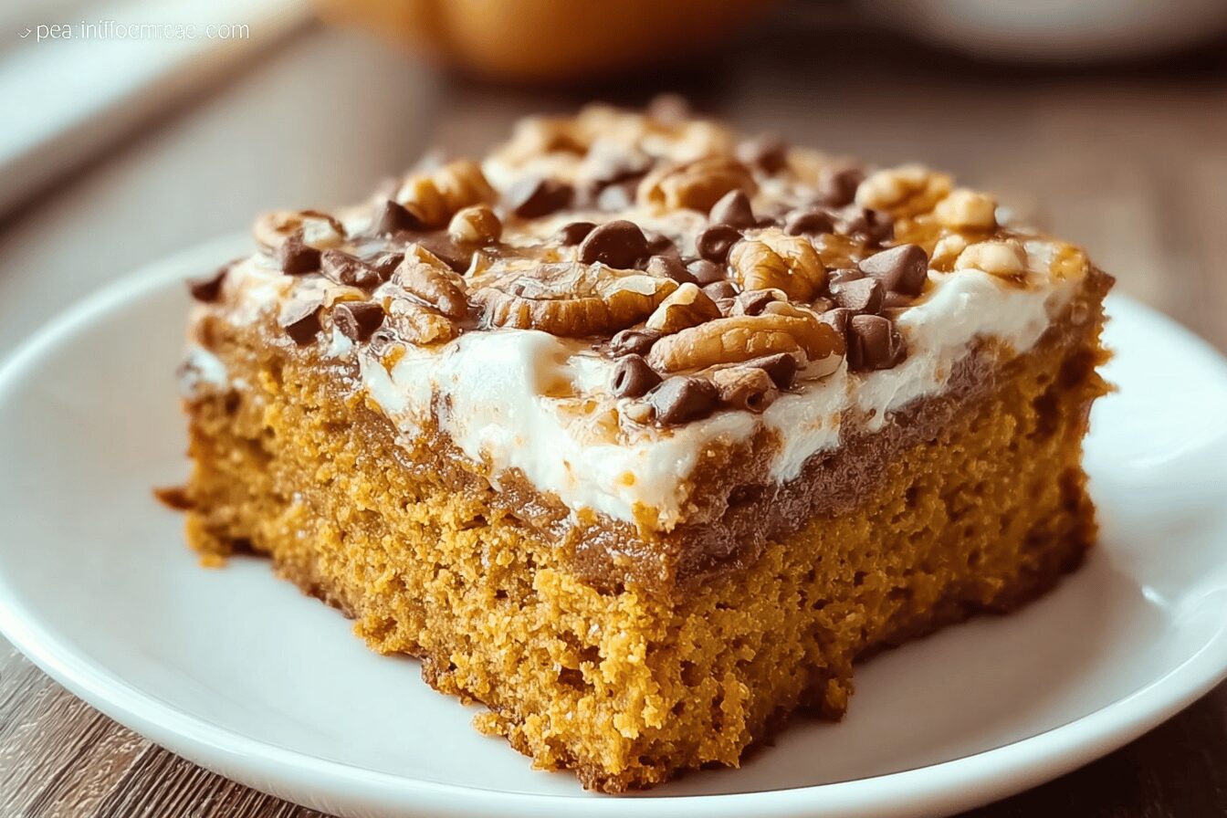 Earthquake Pumpkin Cake