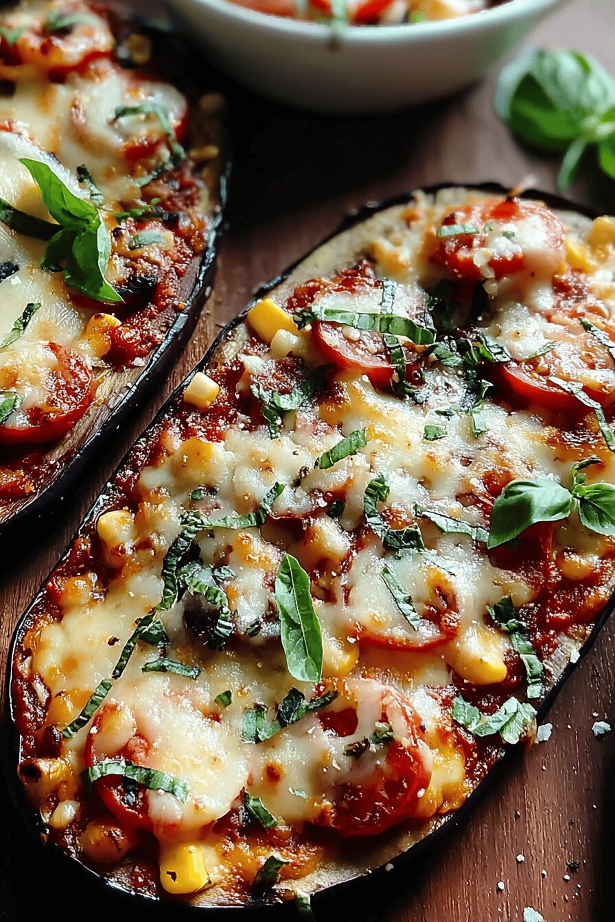Eggplant Pizza