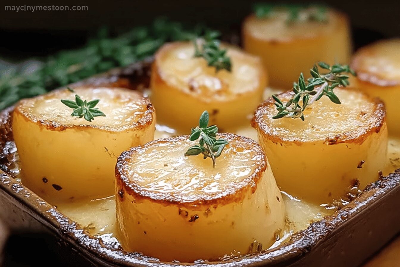 Fondant Potatoes