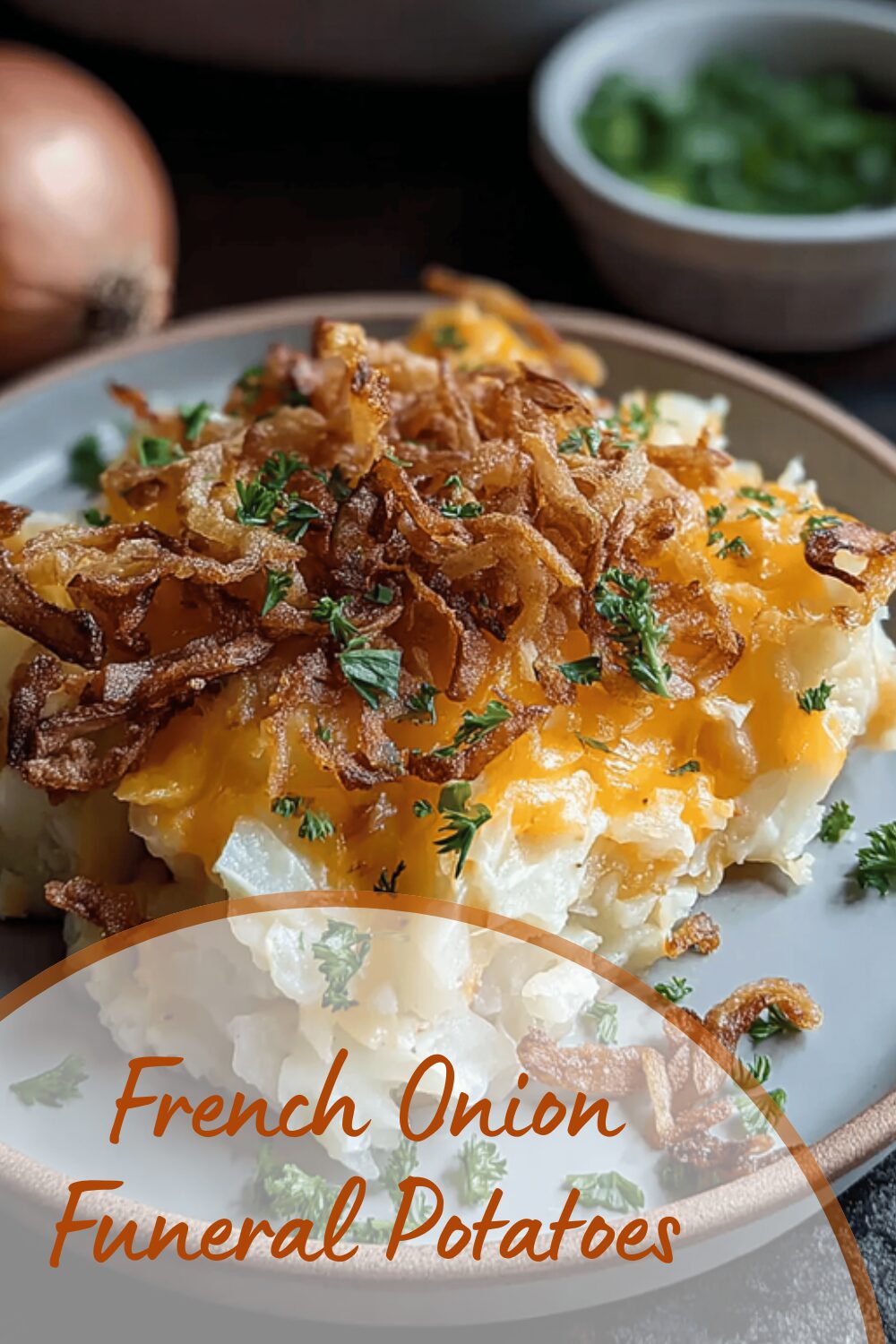 French Onion Funeral Potatoes