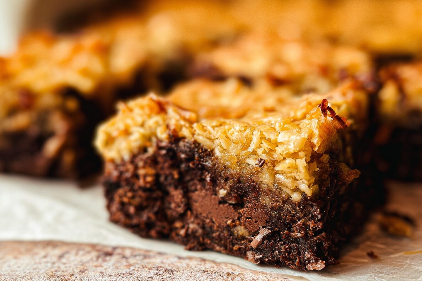 German Chocolate Brownies