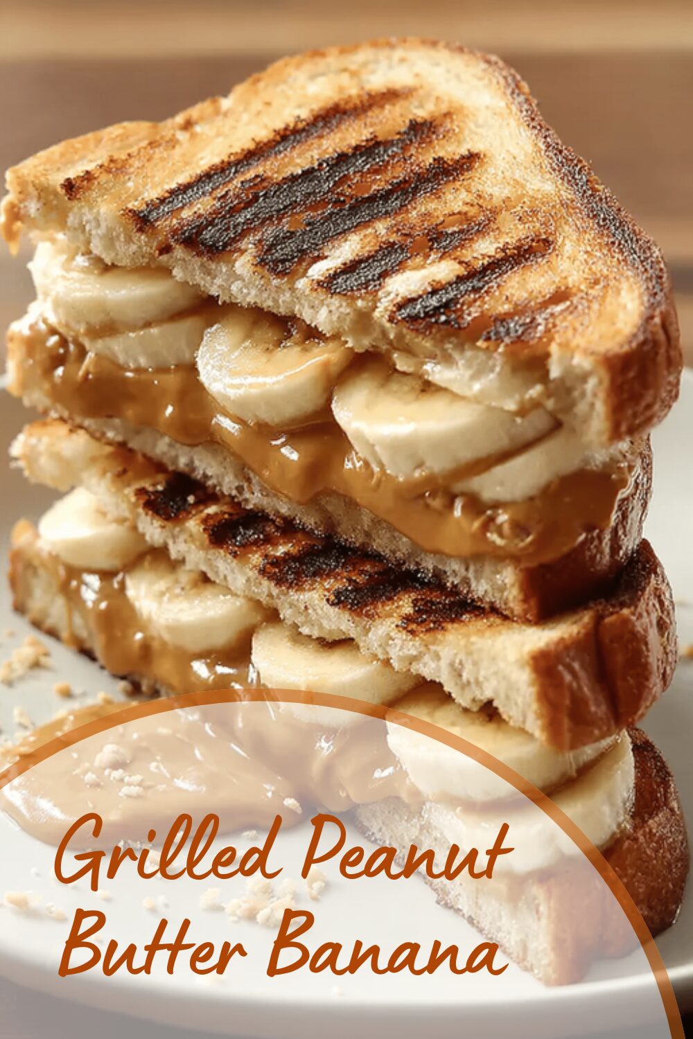 Grilled Peanut Butter Banana