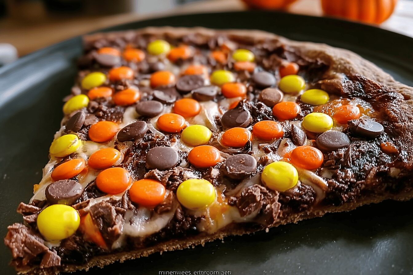 Halloween Dessert Pizza