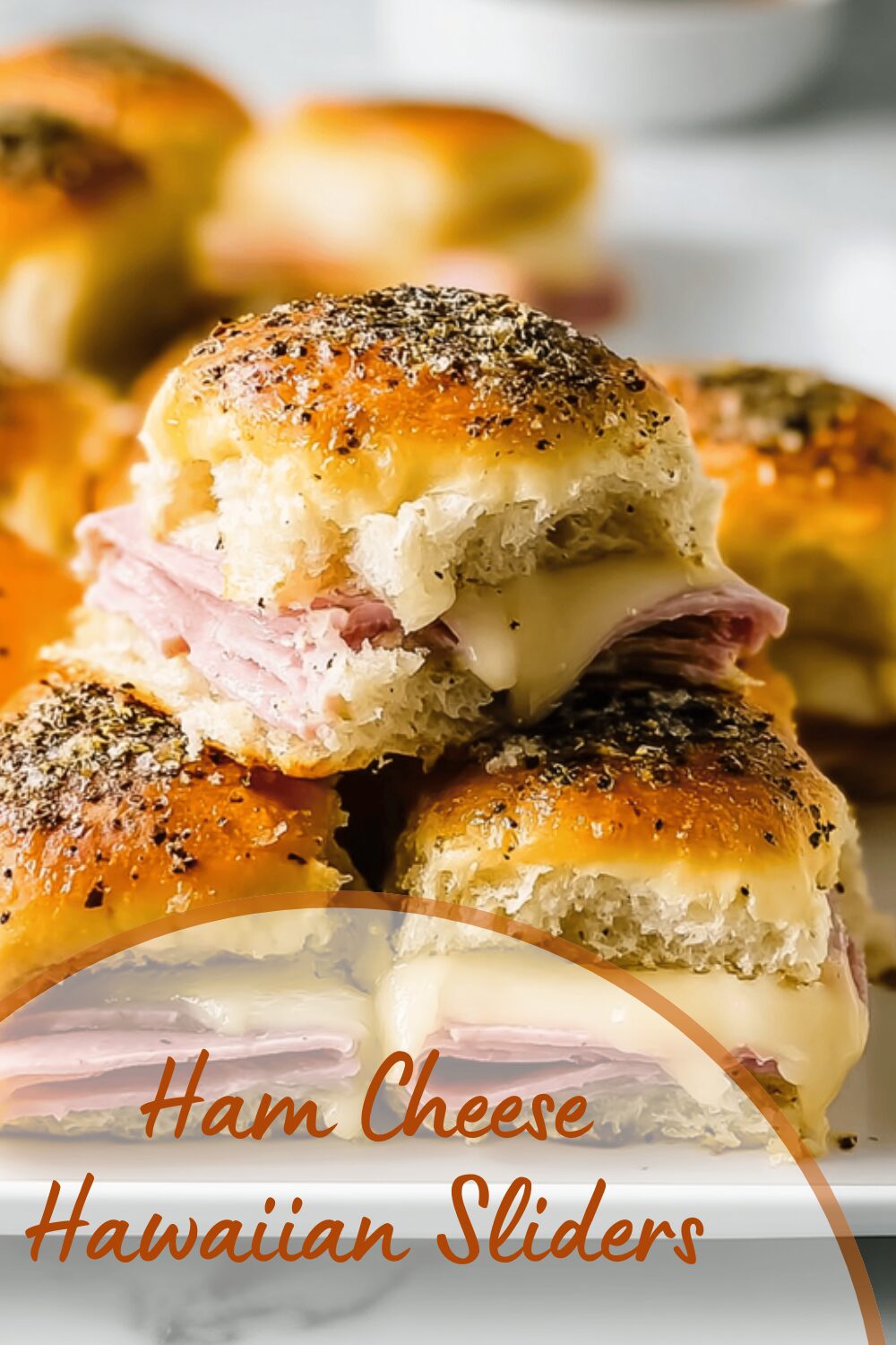 Ham Cheese Hawaiian Sliders