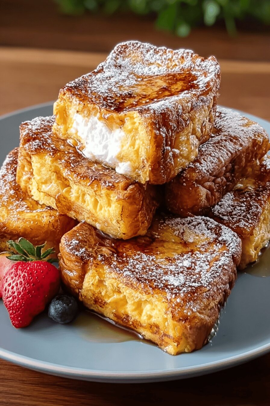 Hawaiian Roll French Toast